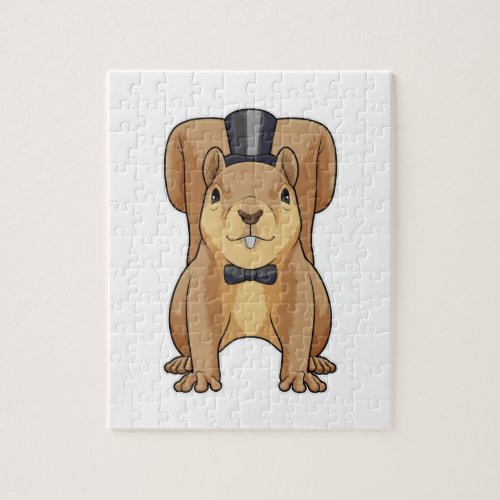 Squirrel as Groom with Suit Jigsaw Puzzle