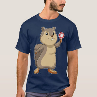 Squirrel at with chips T-Shirt