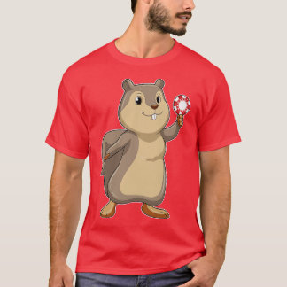 Squirrel at with chips T-Shirt