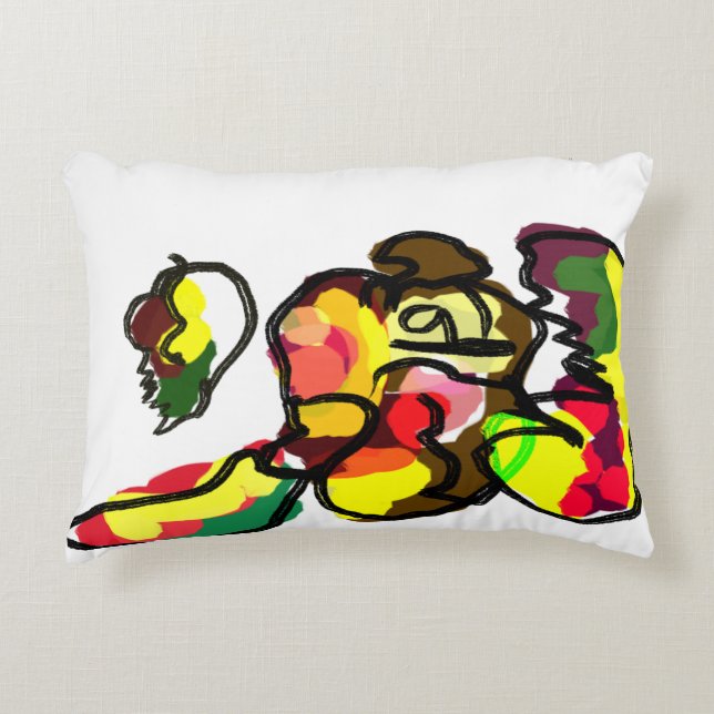 Squirrel Autumn nice Accent Pillow (Front)