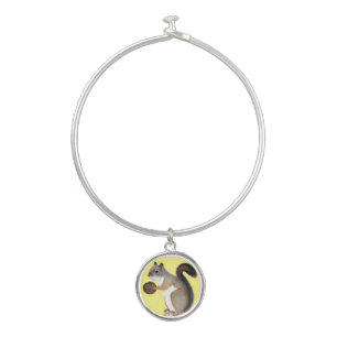 Squirrel Bangle Bracelet