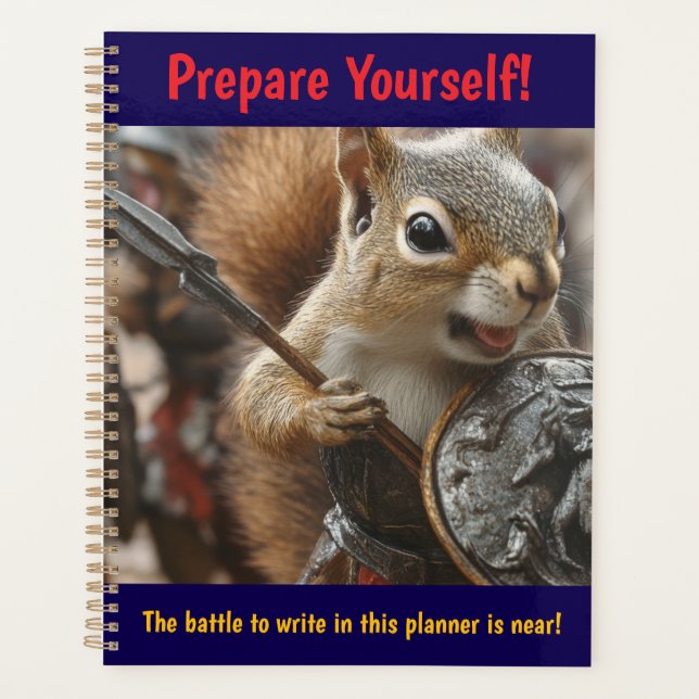 Squirrel Battle Planner (Front)