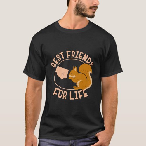 Squirrel Best Friend For Life Long Sleeve Shirt Gi