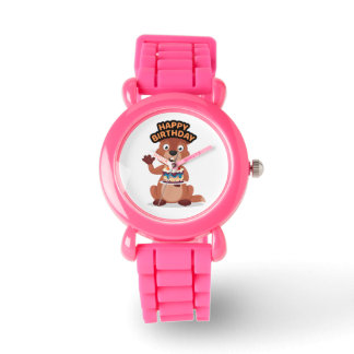 Squirrel birthday watch