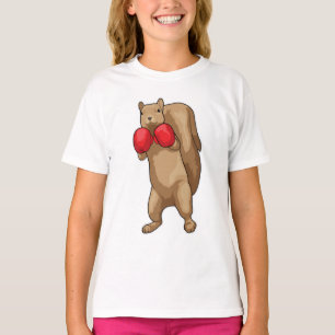Squirrel Boxer Boxing gloves T-Shirt