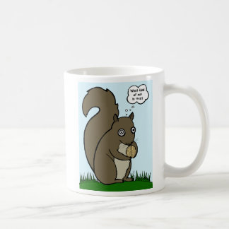 Squirrel & "Brain Nut" Mug