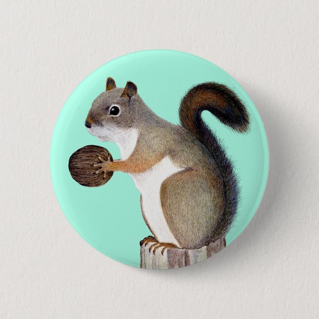 Squirrel Button (Front)