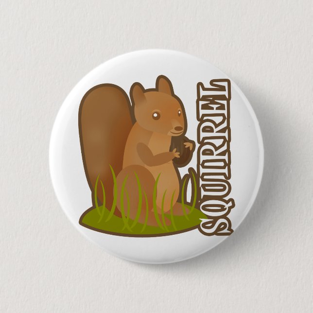 Squirrel Button (Front)