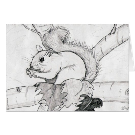 squirrel by shokara cards (Front Horizontal)
