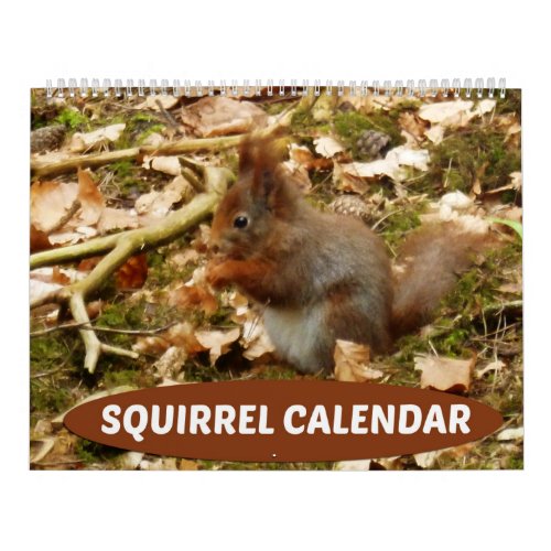 Squirrel Calendar