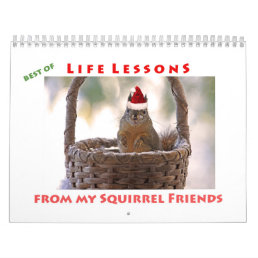 Squirrel Calendar - Best of Life Lessons