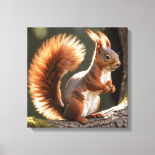 Squirrel Canvas Print