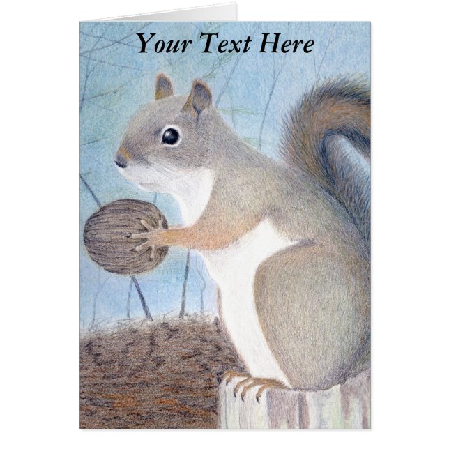 Squirrel Cards (Front)