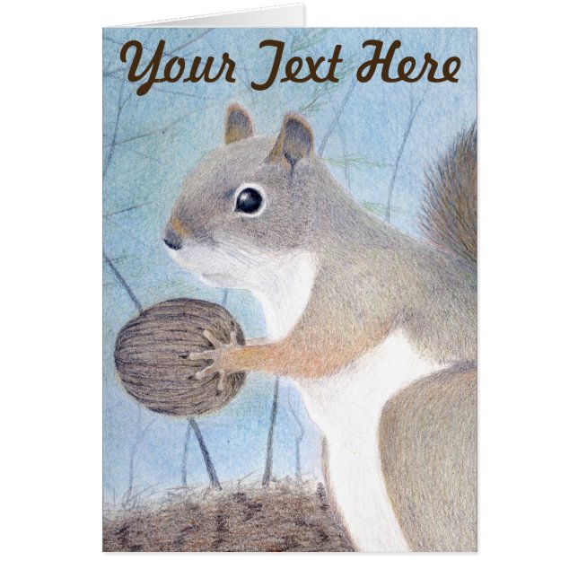 Squirrel Cards (Front)