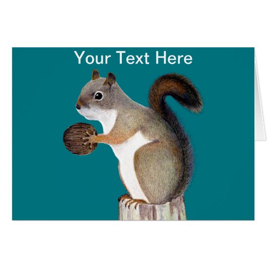 Squirrel Cards (Front Horizontal)
