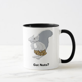 Squirrel Character   Got Nuts? Mug