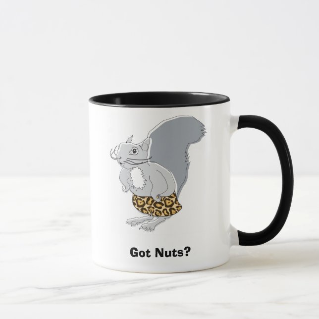 Squirrel Character   Got Nuts? Mug (Right)