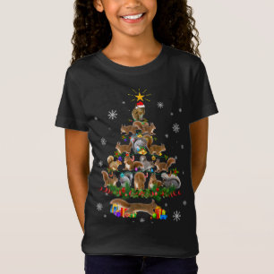 Squirrel Christmas Tree Lights Sweater Squirrel Ch