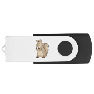 Squirrel Coffee Cup Flash Drive
