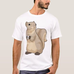 Squirrel Coffee Cup T-Shirt