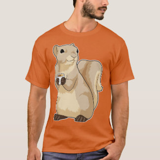 Squirrel Coffee Cup T-Shirt