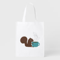 Squirrel Coffee Lover | Fun Animal Lover's