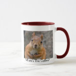 Squirrel Coffee Mug at Zazzle
