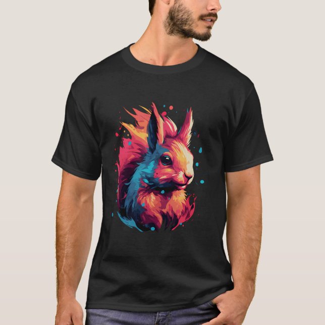 Squirrel Color T-Shirt (Front)