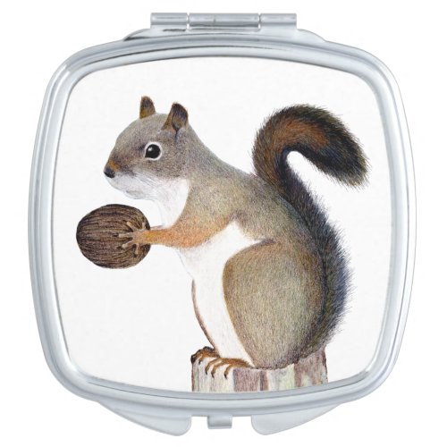 Squirrel Compact Mirror