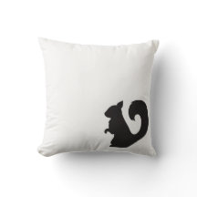 Squirrel critter woodland animal black silhouette