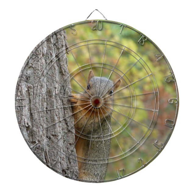Squirrel Dart Board (Front)