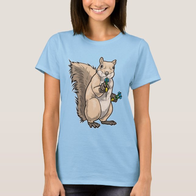 Squirrel Darts Dart T-Shirt (Front)