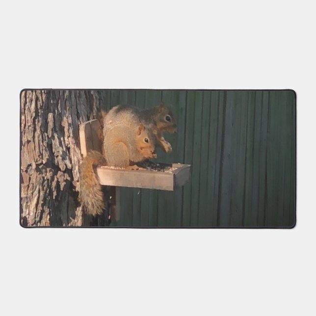 Squirrel  desk mat (Front)
