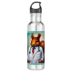 Squirrel Doctor Stainless Steel Water Bottle