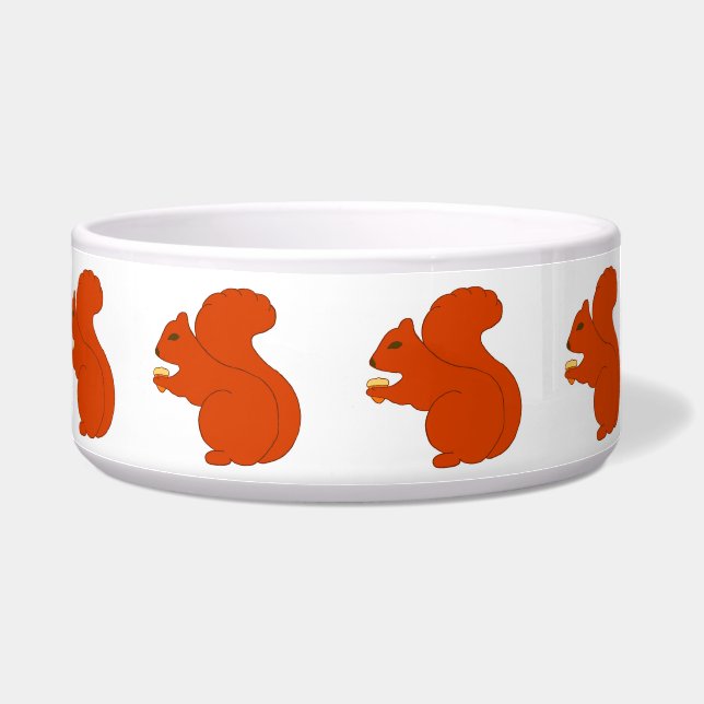 Squirrel Dog Bowl - Large (Left)