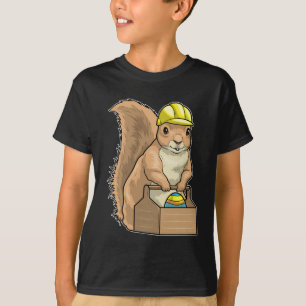 Squirrel Easter Easter egg Craftsman T-Shirt