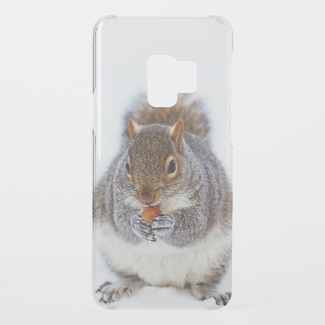 Squirrel Eating a Nut Uncommon Samsung Galaxy Case (Back)