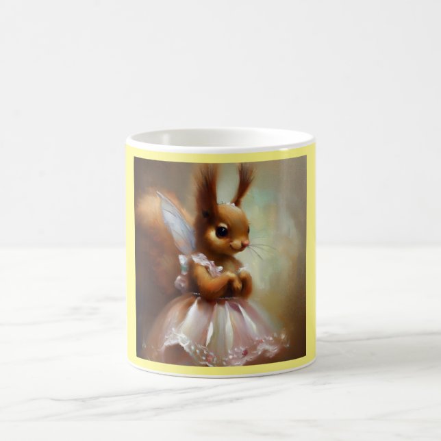 Squirrel Fairy Coffee Mug (Center)