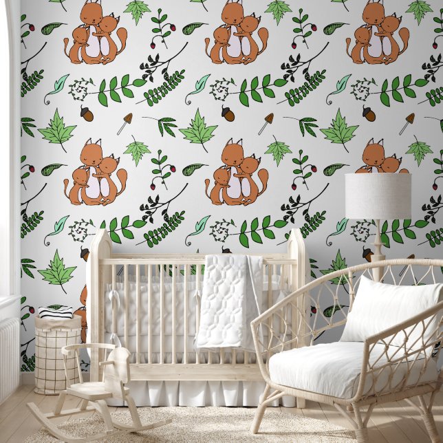 Squirrel Family  Wallpaper (Kids)