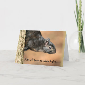 Squirrel Father's Day Card