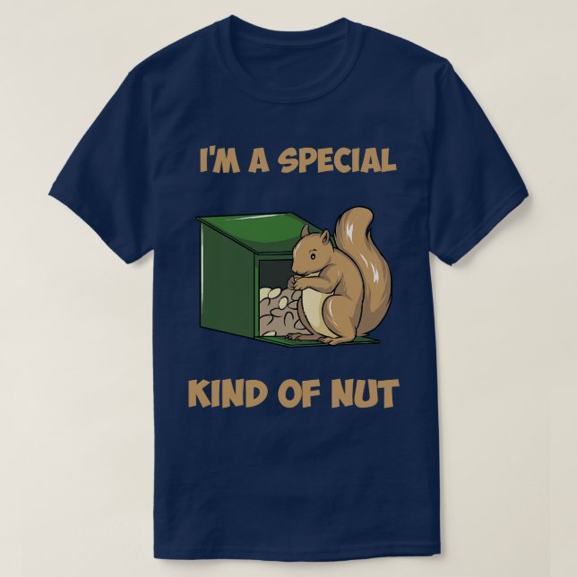 Squirrel Feeder T-Shirt (Design Front)