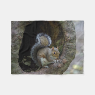 Squirrel Fleece Blanket