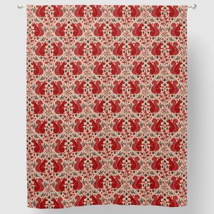 Squirrel Forest Woodland Pattern Blackout Curtains