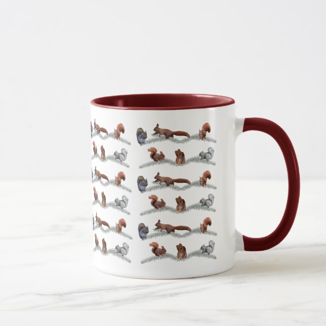 Squirrel Frenzy Mug (Right)