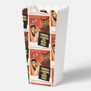 Squirrel from Outer Space Favor Boxes