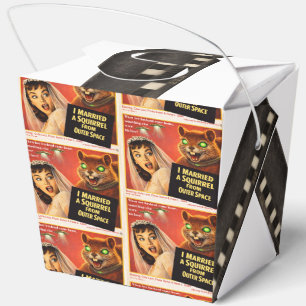 Squirrel from Outer Space Parody Favor Boxes