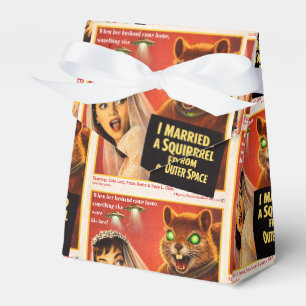 Squirrel from Outer Space Parody Favor Boxes
