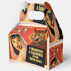 Squirrel from Outer Space Parody Favor Boxes