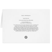 Squirrel / Gold Background Cards (Back Horizontal)