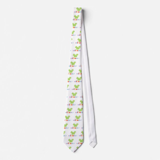 Squirrel Got Nuts? Neck Tie (Front)